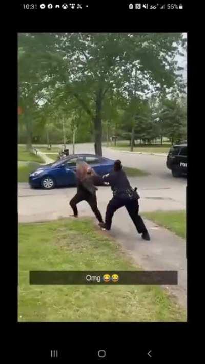 What could go wrong mooning a Police Officer? (NSFW)