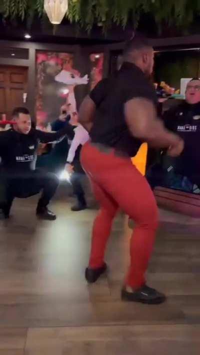 When The restaurant food is too good