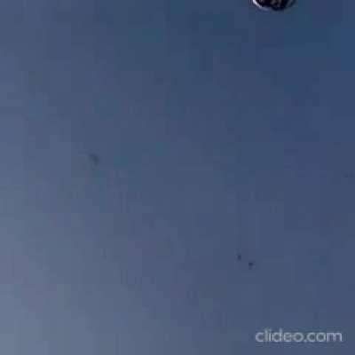 That happens when you spray alcohol based air freshener in a car and light a lighter