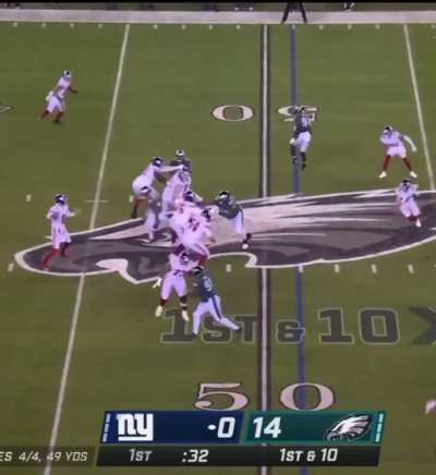 james bradberry out of no where 🤯