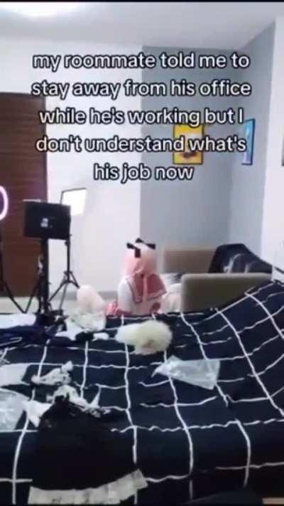 Mi compañero de piso dijo ser clipero