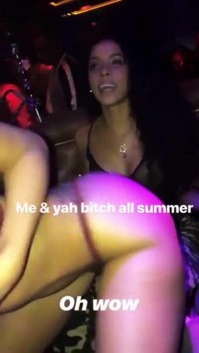 Looked like she was ready for whatever