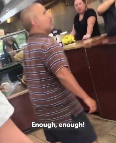 Zach got into a physical altercation