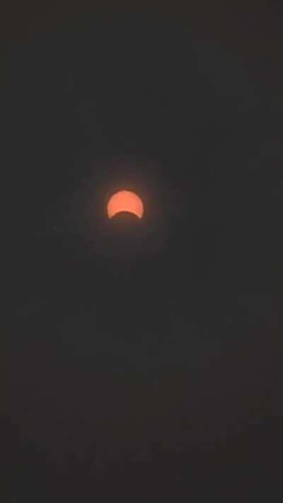 Solar eclipse from India , chennai op7pro
