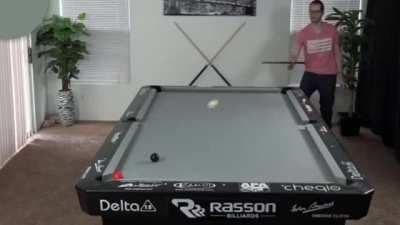 Watch Me Take The Coolest One Handed Trick Shot Ever