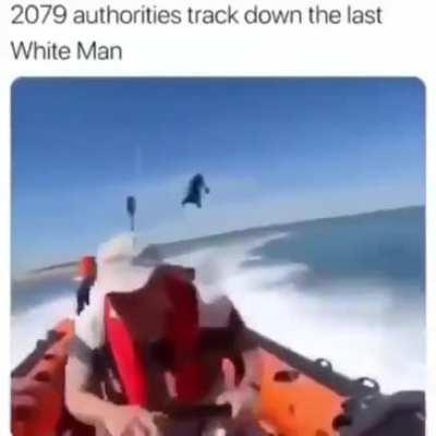 2079 authorities track down the last white man