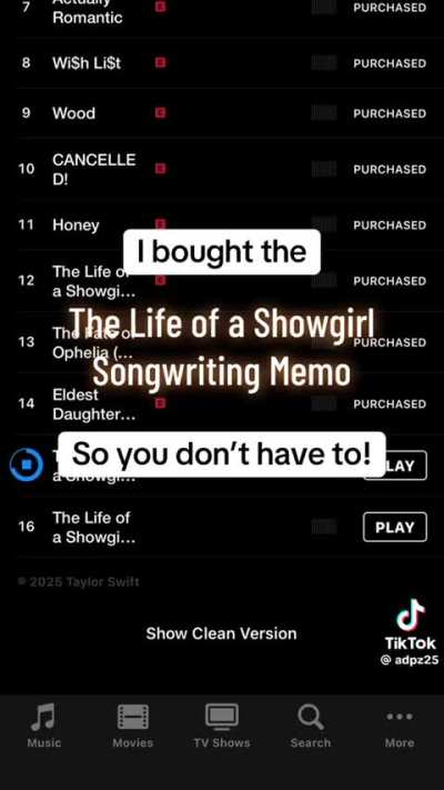 TLOAS Acoustic: you don’t know the life of a showgirl babe and you’re never ever gonna STAY 🚨🚨🚨