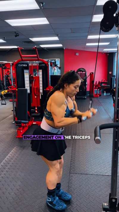 Tricep combo for the Shredded Gains