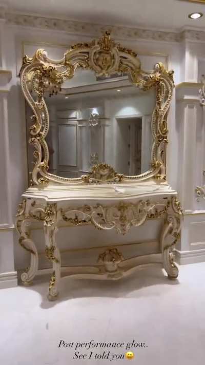 Nora's post performance glow