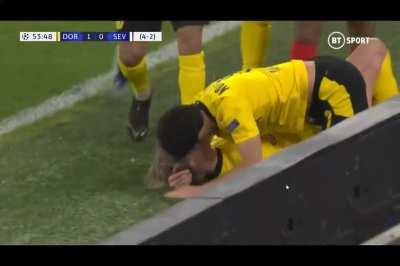 Morey and Haaland know how to celebrate...