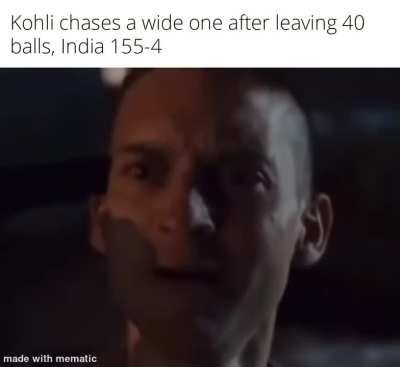 30 minutes of bad cricket strikes again