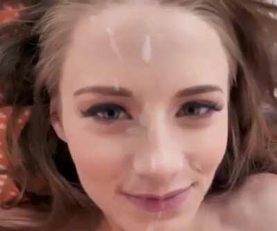 Would anyone like to take a guess as to when I possessed this girls body??? And yes before you ask the cum shot felt good 😜