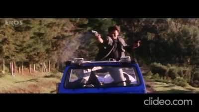 Mithun Chakraborty drives a car without using his hands