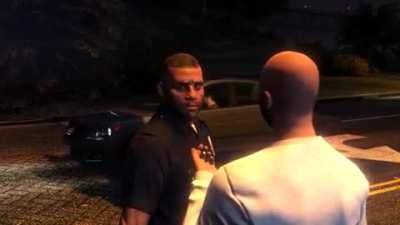 [GTA V] Blowing smoke on the face of a cop...