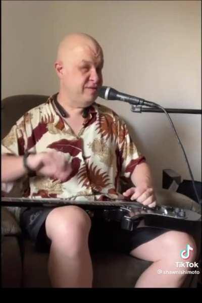 His voice is unexpected and incredible