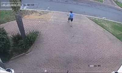 Gun Toting Gangster Gets A Big Surprise!!!