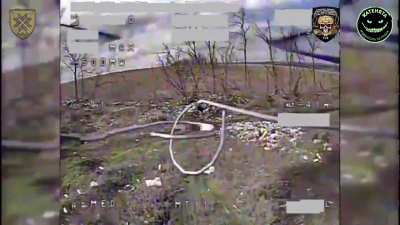 “Kateniata” attack drone unit of the Ukrainian 56th Motorized Brigade use fpv drones to take out and neutralize russian drone operators.