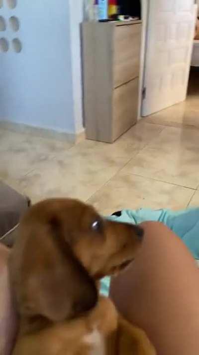 Thankfully he no longer does this party trick