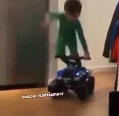 Kids will say “watch me” and then do shit like this