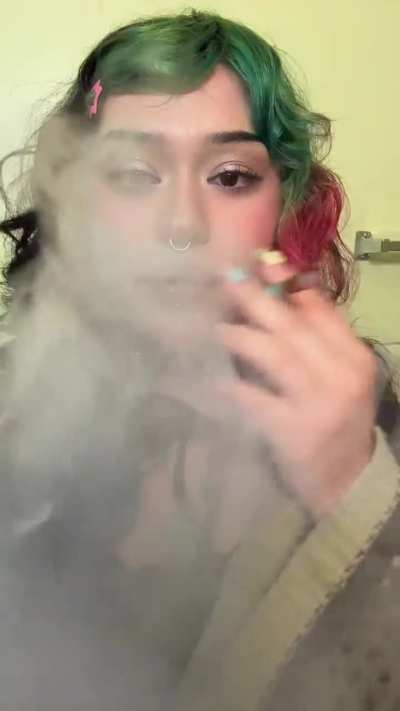 Blunt after getting my new set 😼