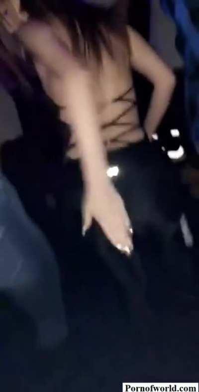 Blondes In A Night Club!