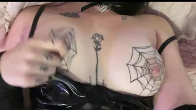 I'm a punk girl with perfect breasts.