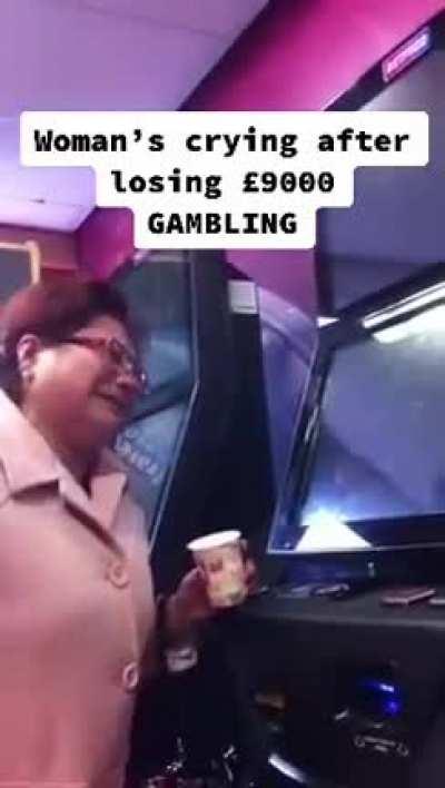 this is what happens when u gamble