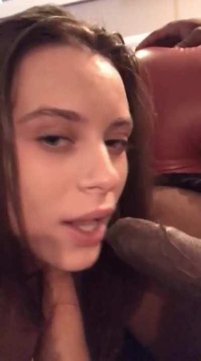 Lana Rhoades BBC Blowjob