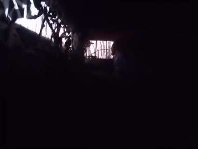 Brazilian Volunteer of the International Legion filmed a firefight in the Serebryansky forest (Kremmina front), Ukraine.