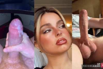 Addison Rae makes all the Big Cocks cum