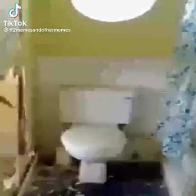 he was minding his own business ...