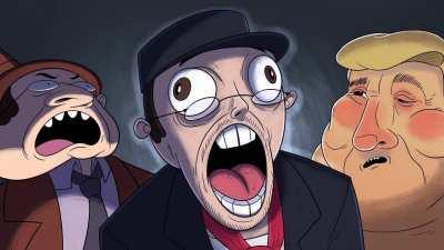 Trump's Iconic meeting with Linkara read by AI