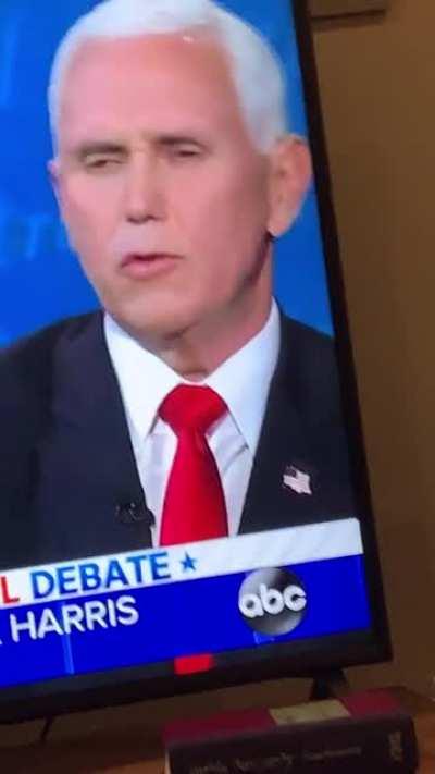 Watching the fly move with him is strangely hypnotic.