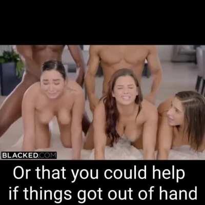 It's not gay if they force you, right?