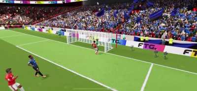 Quite possibly the strangest goal I’ve ever scored