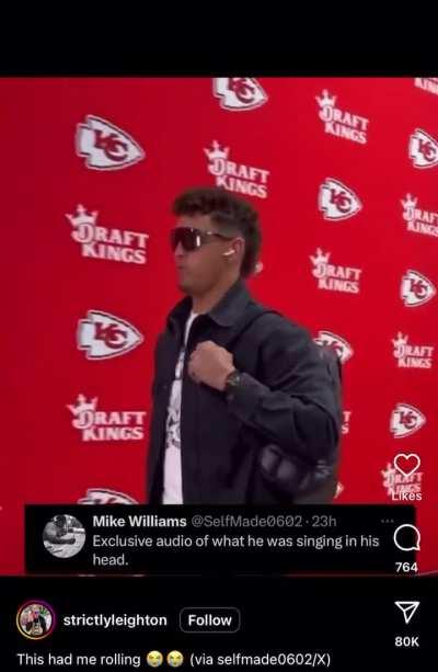 Patrick Mahomes outjerked by SelfMade0602