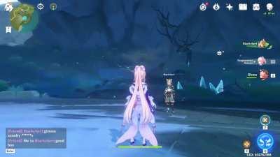 We still can't pet dogs in the game, so I did the next best thing...