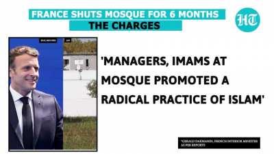 'Armed jihad...': France shuts mosque for 6 months for promoting 'radical Islam'