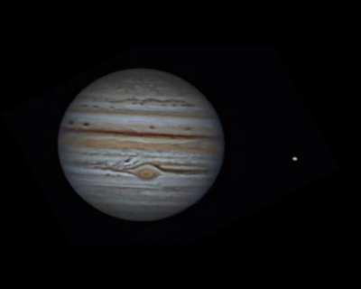 One hour of Jupiter and Io