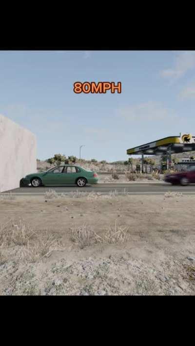 Simulation shows the crash power of speeding 