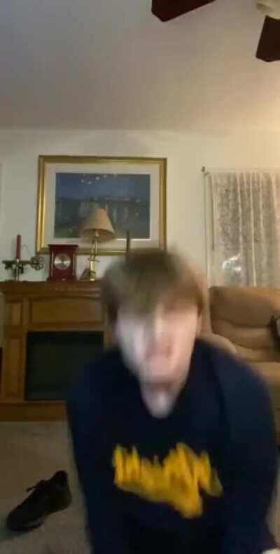 Dominic Schmidt is the definition of cringe