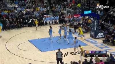 [Highlight] Anthony Davis vs the Grizzlies last night