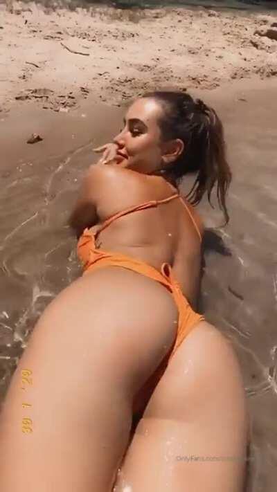 More from her beach shoot