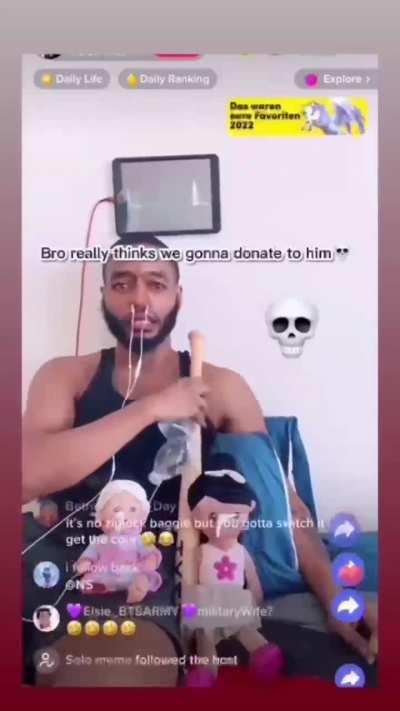 no mames he has prostate diarrhea