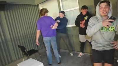 Mini fridge on the roof