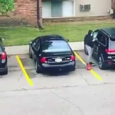 HMC while I burn my ex's car.