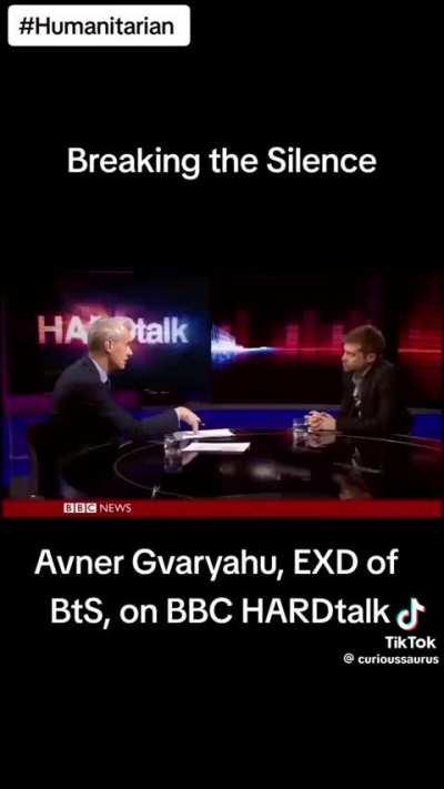 Ex iDF soldier breaking his silence on bbc heard talk