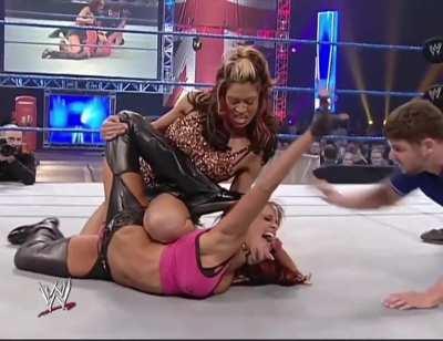 Poor Christy Hemme, getting choked over the years