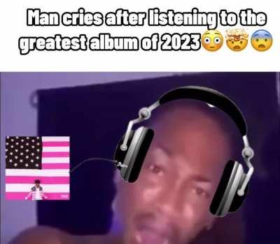 Man cries after hearing aoty by Lil Uzi Vertð¤¯ð¤¯ð¤¯