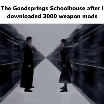 People are uncreative with placing their weapons.